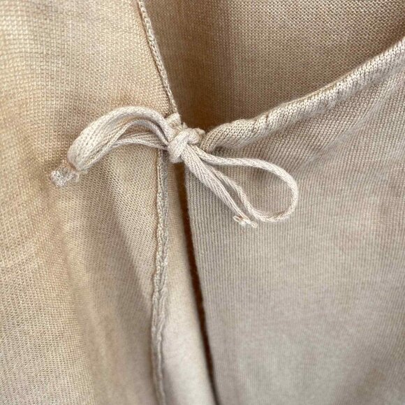 Lauren Ralph Lauren Cardigan Sweater Womens XS Brown Wool Cashmere Side Buckle - Picture 7 of 7